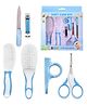 Bunie Baby Manicure Grooming Kit with Nail and Hair Grooming Tools  6 Pieces Blue
