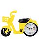 Bunie Bicycle Shaped Alarm Clock for Bedroom  Yellow
