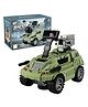 Bunie Armored Truck Toy with Light Sound and Universal Wheel  Pack of 1 Random Color