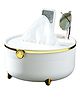 Funeiko Multipurpose Tissue Box Holder with Storage Compartment  White