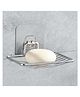 Bunie Stainless Steel Self Adhesive Soap Holder  Pack of 1