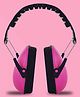 SYGA Children's Noise Reduction Earmuffs, Head-Mounted Soundproof Earmuffs for Learning, Reading, Sleeping, and Airport Use(Rose Red)