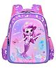 SYGA Kids, Lightweight Mermaid Cartoon School Backpack for Elementary School Student (Purple) - Height 15.7 inches