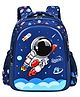 SYGA Kids, Lightweight Astronaut Cartoon School Backpack for Elementary School Student (Dark Blue) - Height 15.7 inches