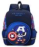 SYGA Kids Backpack with Cartoon Captain America Print School Bag for Kindergarten and Primary School Students - 12.9921 inch (Blue)