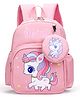 SYGA Kids Cute Cartoon Backpack with Coin Purse Height 12.2 Inches (Pony - Light Pink)