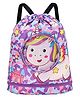 SYGA 15.35 Inch Kids Travelling Bag Swimming bag - Waterproof, Dry and Wet Separation with Shoe Compartment, Drawstring Beach and Travel Backpack Little Pegasus Design, Purple