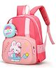 SYGA Kids Backpack Little Bunny Design, Waterproof, Ultra-light School Bag with Coin Purse for Preschool and Kindergarten Students (Rose Red) - Height 13.6 Inch