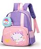 SYGA Kids Backpack, Kitten Design, Waterproof, Ultra-light School Bag with Coin Purse for Preschool and Kindergarten Students (Bright Purple) - Height 13.6 Inch