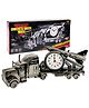 Bunie missile Launcher Truck Shaped Alarm Clock for Bedroom  Grey