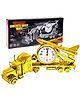 Bunie missile Launcher Truck Shaped Alarm Clock for Bedroom  Golden