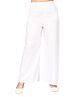 Aarika Cotton Solid Palazzo - White