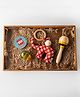 Toy Trunk Pvt Ltd - Jolly Jingle box - toy box containing 3 multicolor toys