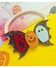 Little Tresses Halloween Theme Stretchable Headband - Pink White & Orange