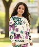 Anthrilo Fleece Full Sleeves Ready For That Text Printed Sweatshirt - White