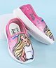 kidsville Mattel Featuring Barbie Design Slip On Shoes - Pink