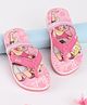 Kidsville Mattel Featuring Barbie Printed Flip Flops -  Pink