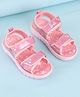 Kidsville Mattel Featuring Barbie Printed Sandals - Pink