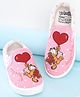 Kidsville Garfield Featuring Character Printed Slip On Shoes - Pink