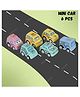 BitFeex Friction Powered Mini Vehicle Toy Car- Pack of 6 pcs