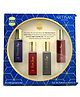Ajmal Artisan Luxury Eau De Parfum Gift Set 4 x 20ml with Leather Noir, Oudh Smear, Patchouli Haze, Summer Sage Perfume | Long Lasting EDP Fragrance Scent