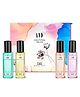 AND EDP Gift Set for Women with Ethereal Dreamer, Love Muse, Eternal Radiance & Mystique Elegance Refreshing Fruity & Floral |Long Lasting Fragrance (Pack of 4) of 20ml Each | Crafted by Ajmal