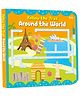 Follow the Trail Around the World Board Book | Activity Book for Kids | Early Learning | Age 2 to 5 Years - English