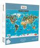 NESTA TOYS World Map Jigsaw Puzzle (108 Jumbo Pieces)