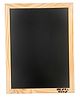 NESTA TOYS - Double Sided Framed Chalkboard | Wooden Slate for Kids