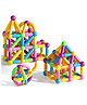 VGRASSP Colorful Magnetic Stick Building Blocks 100 Pcs Set Creative STEM Toy For Kids, Boys And Girls - Strong Magnets, Vibrant Colors, Safe & Durable Design
