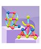 VGRASSP Colorful Magnetic Stick Building Blocks 36 Pcs Set Creative STEM Toy For Kids, Boys And Girls - Strong Magnets, Vibrant Colors, Safe & Durable Design
