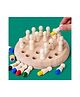 VGRASSP Wooden Memory Chess Board Game With 24 Peg Pieces - Classic Strategy Making, Challenging Toy for Kids and Adults - Eco-Friendly and Educational Fun