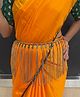 Digital Dress Room Banjara Kamarbandh Bohemian Oxidized Silver Green & Red Enamel Waist Belt for Women