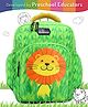 Intelliskills Leo the Lion Durable School Bag with Comfortable Cushion Padding | Green | 14 Inches | Trendy & Spacious Kids Backpack | Unisex Printed School Bag for Boys and Girls