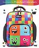 Intelliskills Monster Mania Large, Durable School Bag with Comfortable Cushion Padding | Multicoloured | 15 Inches | Trendy & Spacious Kids Backpack | Unisex Printed School Bag for Boys and Girls