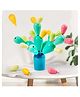 Urbane Chic Cactus Creative Mosaic Blocks-Multicolor(Color may Vary)