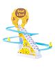 NEGOCIO 3 Duck Slide Toy Set, Funny Automatic Stair-Climbing Ducklings Cartoon Race Track Set Little Lovely Duck Slide Toy with Lights and Music - PACK OF 1 - COLOR MAY VARY
