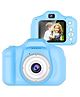 Negocio Digital Selfie Camera Kids Mini Camera for Girls Boys Toy Digital Video Camera for Birthday Gift Children Birthday Festival - Blue - Pack of 1