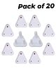 Baby Plug Baby Safety Electrical Socket Plug Cover Guardpack of -20