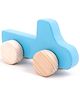 Wooden Push Toy Blue Truck Fun Play (Blue) (1 Piece)
