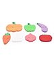OPA Toys Vegetables set - Pumpkin , Capsicum, Brinjal, Carrot, Onion ,Tomato, Garlic  (7 Pieces) -Pre-School Toys for Kids - Educational Puzzle