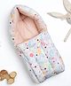 Haus & Kinder Cotton Carrier Nest cum, Disty Bloom ( Newborn - 3 Months) Sleeping Bag