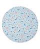 Haus & Kinder 100% Cotton Poplin Playmat - Light Blue