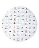 Haus & Kinder 100% Cotton Poplin Playmat - White