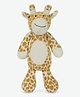 haus & kinder 100% Cotton Cover Knitted Soft Toy, Natural Mustard - Height 25 cm