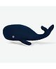 haus & kinder 100% Cotton Cover Knitted Soft Toy, Natural Navy Blue - Height 25 cm