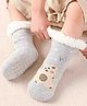 Kidofash Wool Animal Print Socks-Grey