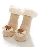 Kidofash Wool Animal Embroidery Socks-Cream