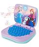 Toysire Kids Frozen Computer Toy Laptops Activity Number & Alphabet Charts Learning Educational Toy with Sound and Music - Blue