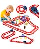 Toysire Avengers Car Track Playset for Kids with Loops Jumps and Bridges Fun STEM Racing Adventure for Boys and Girls
